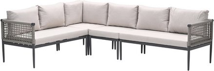 GARDEN IMPRESSIONS Loungesofa »Teramon«, 6-teilig, inkl. Auflagen - beige