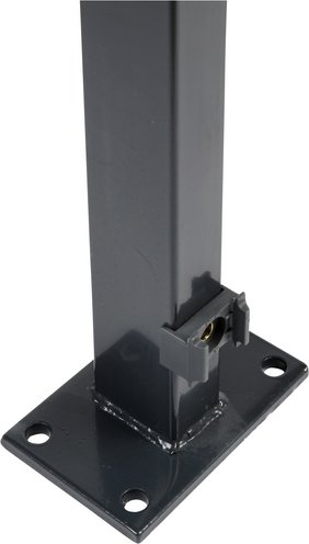 FLORAWORLD Pfosten »Comfort«, Stahl, BxLxT: 15 x 149,3 x 10 cm - grau