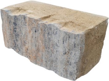 Thumbnail - Mr. GARDENER Mauerstein, Beton, BxHxL: 20 x 20 x 40 cm - bunt