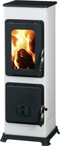 THORMA Werkstattofen »Bozen AT«, weiss, Stahlblech, 5 kW, Zeit- und Dauerbrand geeignet