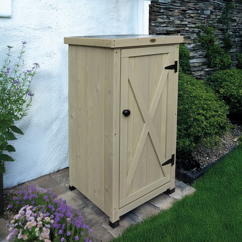 HABAU Gartenschrank, BxHxL: 45 x 91 x 45 cm - grau