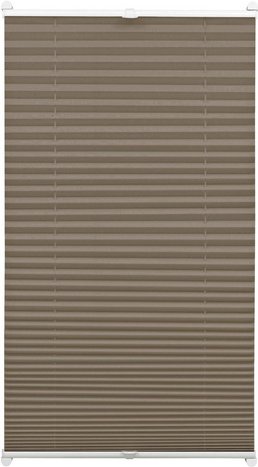 GARDINIA Plissee »EASYFIX«, taupe, 1 Stück - grau