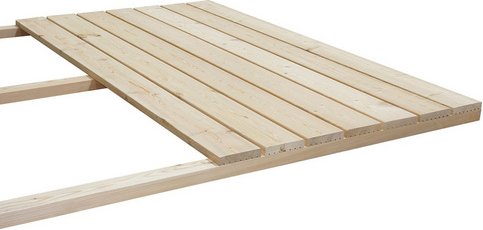 HOME DELUXE Terrassendielen »ARIS«, LÄRCHE Holz 10m² - beige