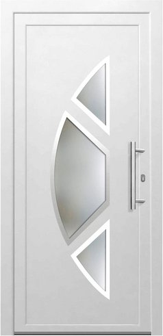 KNOCK Kunststoff-Haustür »EUROPA«, weiß - weiss