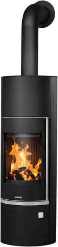 JUSTUS Kaminofen »Faro W+ 2.0«, schwarz, Stahl, 7 kW