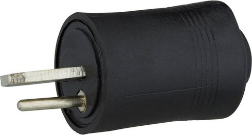 SCHWAIGER Lautsprecherstecker, Schwarz, Kunststoff, Lautsprecherkabel