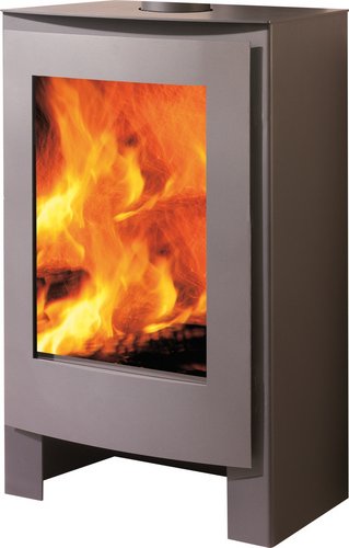 Thumbnail - PANADERO Kaminofen »Nevada«, schwarzmetallic, Stahl, 8,7 kW