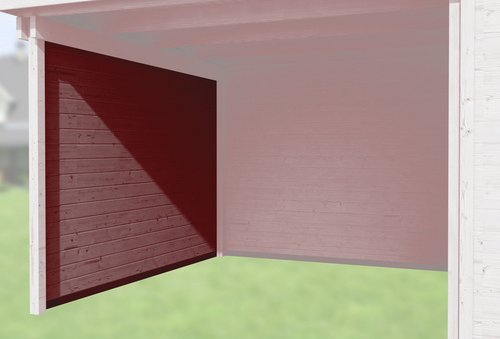 Thumbnail - WEKA Seitenwand, Holz, schwedischrot