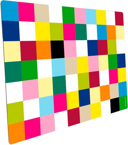 mySPOTTI Mini-Spritzschutz »Colour«, Aluverbund, Punkte