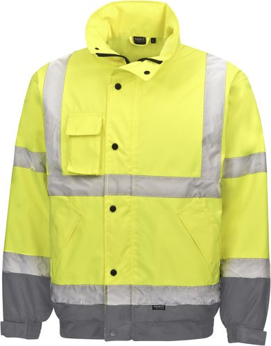Thumbnail - safety and more Warnschutzparka, gelb, Polyester, Gr. XL