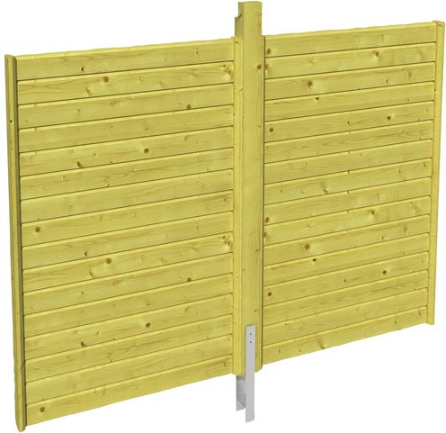 SKANHOLZ Rückwand, Breite: 78,5 cm, grün - gruen