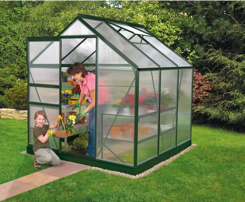 Thumbnail - VITAVIA Gewächshaus »Venus Plus 3800«, BxHxL: 195 x 197 x 131 cm - gruen