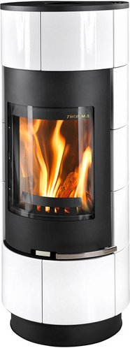 THORMA Kaminofen »Cadiz«, weiss, Keramik, 7,5 kW, Zeitbrand geeignet