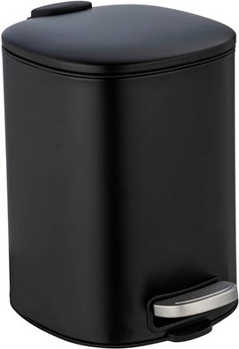 WENKO Treteimer »Alassio«, Höhe: 27 cm, 5 l, schwarz