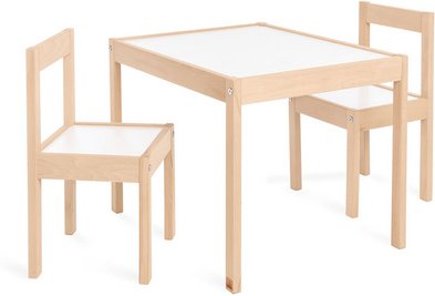 Thumbnail - Pinolino Kindersitzgruppe, BxHxL: 29 x 51 x 27 cm, buchenfarben/weiß - beige