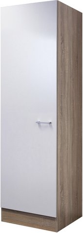 Flex-Well Vorratsschrank »Samoa«, Sonoma Eichefarben / weiß - weiss