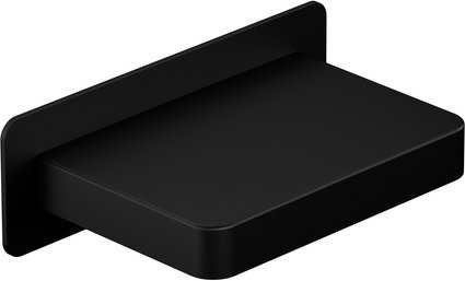 Chris Bergen Wanneneinlauf, schwarz matt, Ausladung: 11,0 cm