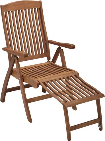 MERXX Relaxsessel »Maraca«, Holz, 2-teilig - beige