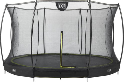 Thumbnail - EXIT Toys Trampolin »EXIT Silhouette«, Ø 366 cm, max. Belastung: 120 kg, inkl. Sicherheitsnetz - schwarz