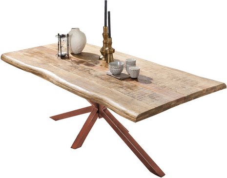 SIT Tisch »TABLES & CO«, HxT: 77 x 90 cm, Holz - braun