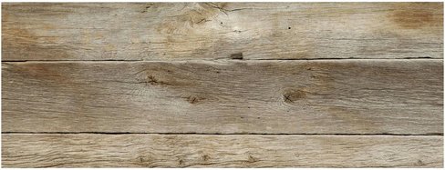 mySPOTTI Badrückwand »Holz«, BxH:120 cm x 45 cm, braun