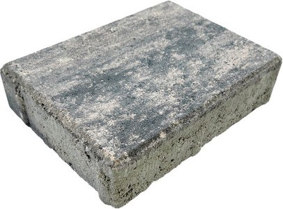 Mr. GARDENER Pflasterstein »Parla«, LxBxH: 20x15x5 cm, schwarz/weiß - weiss