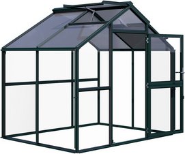 KGT Gewächshaus »Novum«, 5,68 m², grün - gruen
