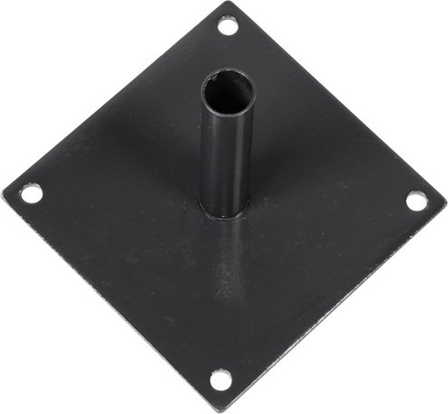 FLORAWORLD Bodenplatte, Stahl, BxHxT: 20 x 15 x 20 cm - grau