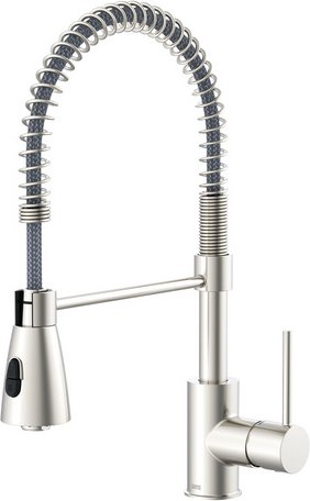 Thumbnail - LENZ Küchenarmatur »KALANI«, 3/8", Messing, nickel-matt - silberfarben