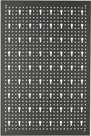 Ondis24 Lochwand, BxHxL: 2,5 x 59,5 x 39,8 cm, Metall, grau