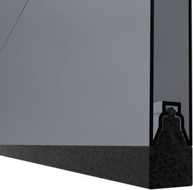 MaSys Gummielement, Länge: 2050mm - schwarz