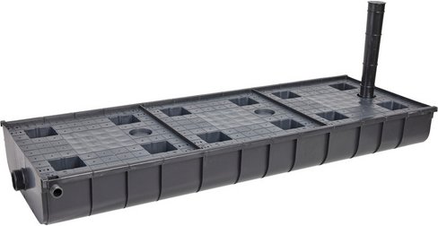 Bewässerungssystem »WaterUps«, TxB: 134 x 47 cm - schwarz