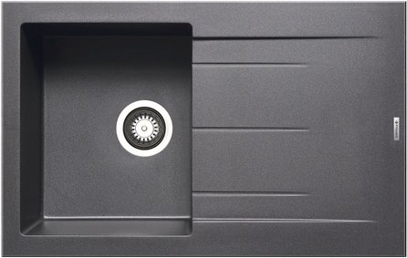 Pyramis Einbauspüle »Alazia«, Granit, BxHxL: 79 x 50 cm - grau