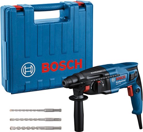 BOSCH PROFESSIONAL Bohrhammer »GBH 2-21 Professional«, max. Drehzahl: 4800 U/min, BxH: 88 x 205 mm - blau | schwarz
