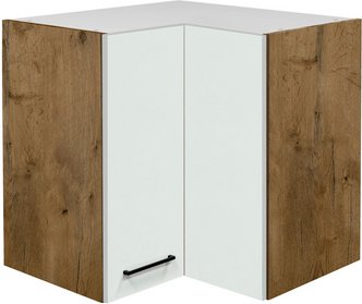 Thumbnail - Flex-Well Eck-Hängeschrank »Avila«, melaminbeschichtete Spanplatte, Anschlagrichtung: frei wählbar - weiss