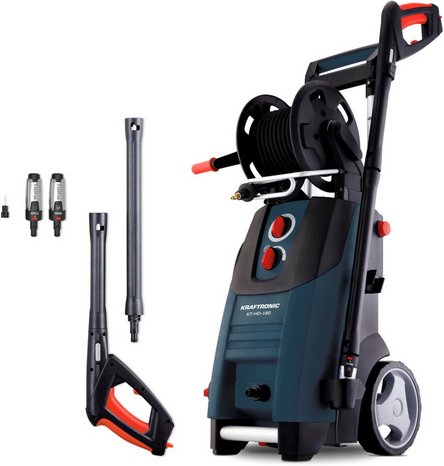 KRAFTRONIC Hochdruckreiniger »KT-HD 180«, 2900W, max. Betriebsdruck: 180 bar - blau