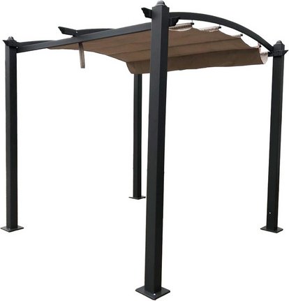 Thumbnail - Jet-Line Pavillon »Giseh«, BxHxT: 295 x 220 x 295 cm - grau