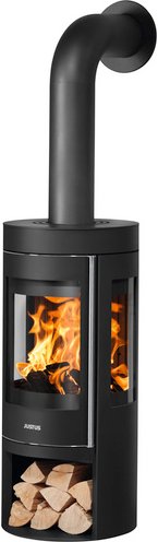 Thumbnail - JUSTUS Kaminofen »Mino Trios 2.0«, schwarz, Stahl, 5 kW