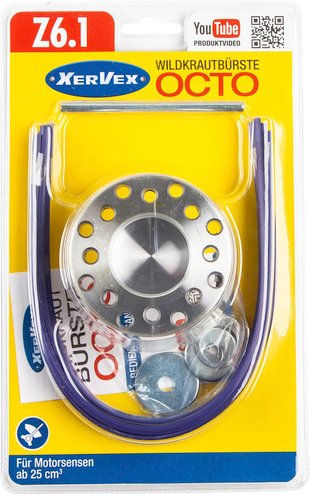 RATIOPARTS Reinigungsbürste, Aluminium, silberfarben