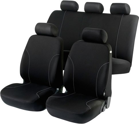 Thumbnail - WALSER Sitzbezug »Allessandro«, Polyester - schwarz