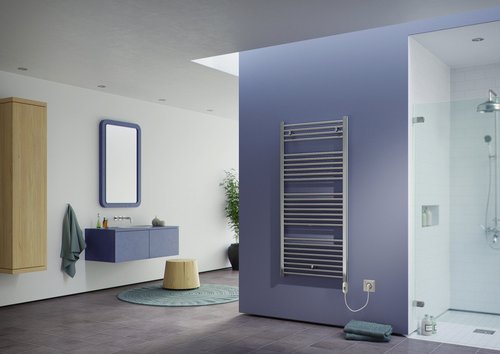 XIMAX Handtuchwärmer »C1«, Anschluss: elektrisch, Typ 2 - silberfarben