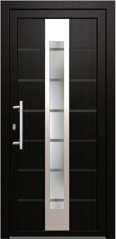 KNOCK Kunststoff-Haustür »Robusto«, anthrazit - grau