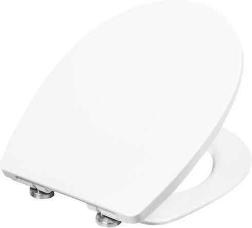 CORNAT WC-Sitz »CASAL«, Thermoplast, oval, mit Softclose-Funktion - weiss