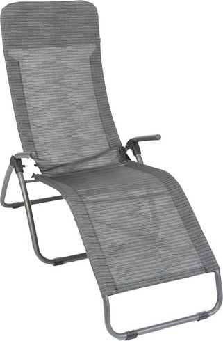 SUNGÖRL Bäderliege »Bäderliege Phönix Eco «, Stahl/Textilen, Klappfunktion - schwarz