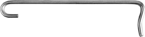 FLORAWORLD Gabionen-Abstandhalter, BxHxT: 16 x 23 x 4 cm, für Gabionenbefestigung - silberfarben