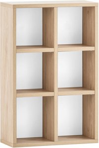 SCHILDMEYER Regal »Mali «, BxH: 40,3 x 75 cm, mattweiß eiche - weiss