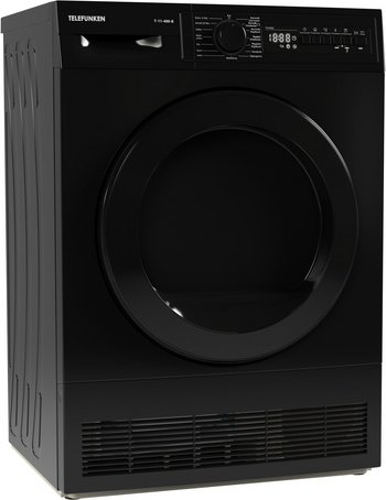 TELEFUNKEN Kondenstrockner »T-11-400-B«, BxHxL: 59,6 x 84,5 x 52,3 cm, Fassungsvermögen: 7 kg, schwarz