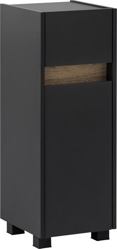 SCHILDMEYER Seitenschrank »Cosmo«, BxHxT: 30,2 x 84,8 x 33 cm - schwarz