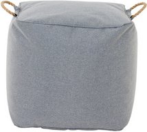 SIENA GARDEN Sitzhocker »INTEGRAL«, BxHxL: 48 x 48 x 46 cm, 1,5 kg, grau