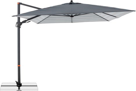 Thumbnail - DOPPLER Pendelschirm »MyZone «, 280 x 280 cm, quadratisch, Sonnenschutzfaktor: 50 - grau